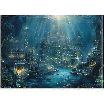 Undervanns Atlantis-puslespill AZQ067