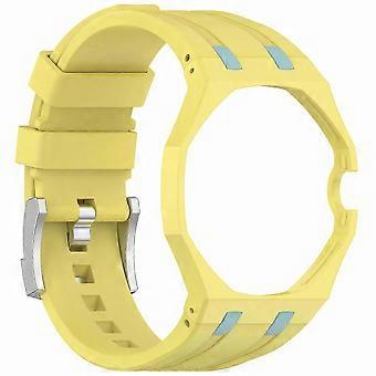 Étui en polycarbonate 2 en 1 et kit de bracelet en silicone compatibles avec l'accessoire de conversion pour montre de poche Swatch X AP Royal Pop