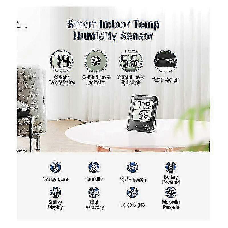Indoor Hygrometer Thermometer,room Thermometer