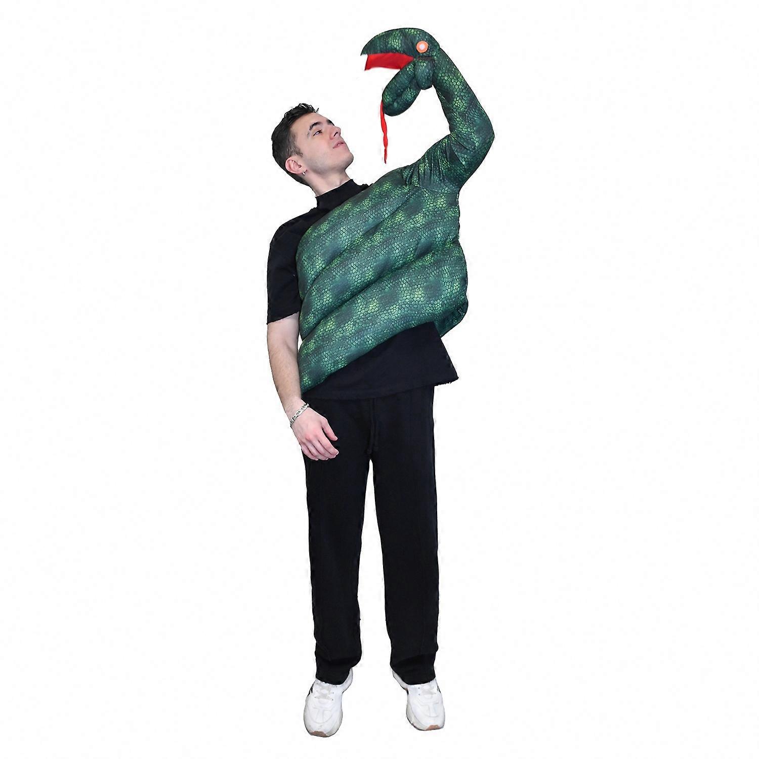 Halloween Party Python Cobra Snake Performance Costume
