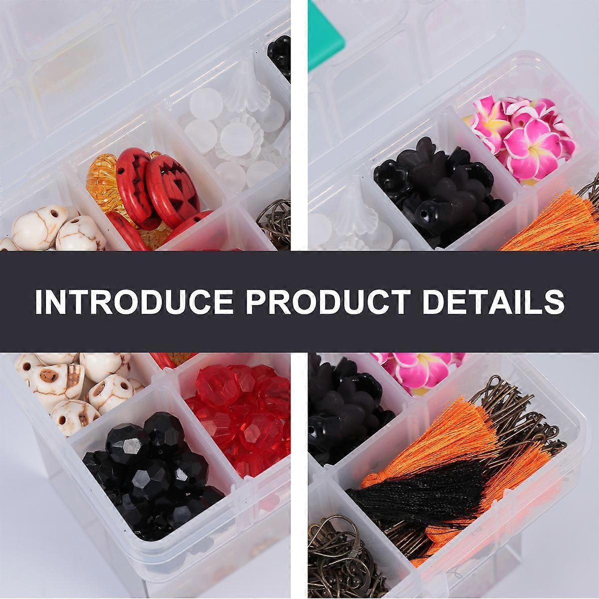 Halloween Earring Kit Earrings Making Accessory DIY 3 Boxes Pack