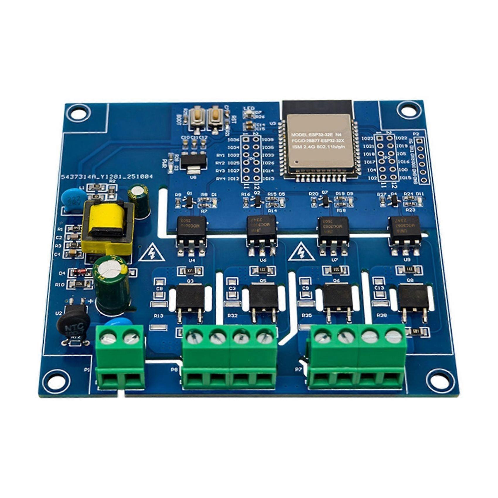 ESP 32 Quad-Channel BT137S Thyristor Switch Output Module Development Board AC Power Supply