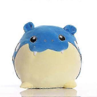 Spheal Plush Toy 30cm Soft Stuffed Dolphin Kawaii Animal Doll Filled with PP Cotton for Kids and Adults