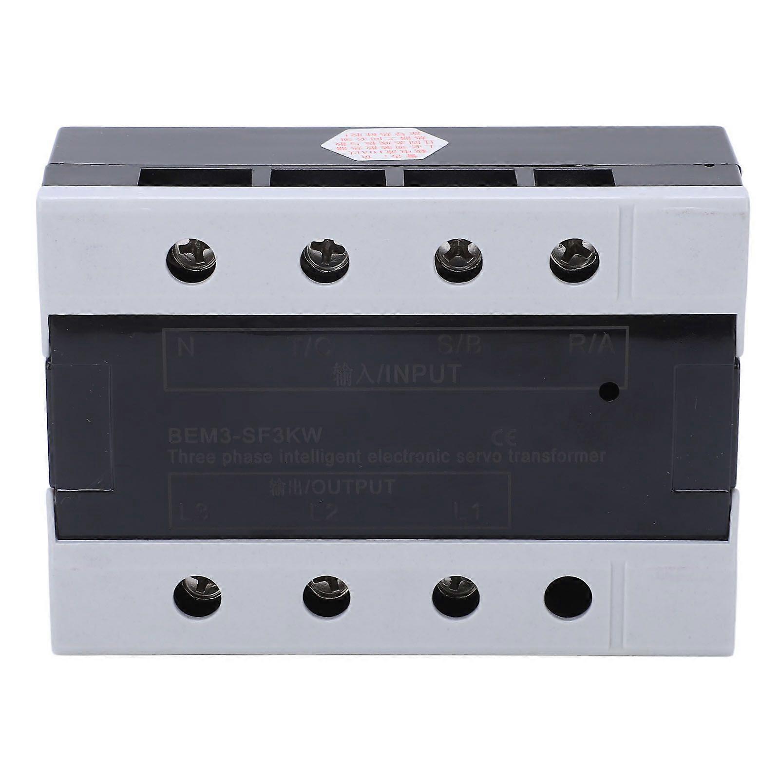 Servo Transformer 3 Phase 3KW 360?420V Input 200?230V Output Automatic Control for Working