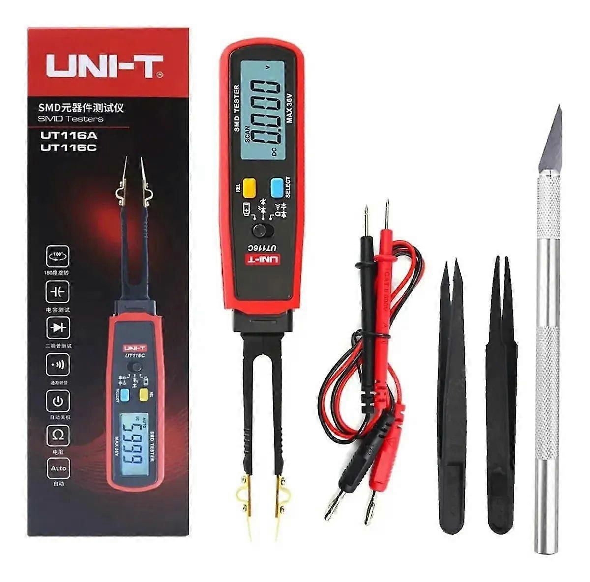 Uni-t Ut116c - LCD Multimeter (SMD Resistance, Capacitance)