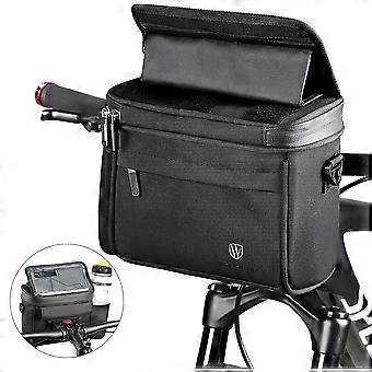 Adjustable Handlebar Bag With Vertical Phone Hold