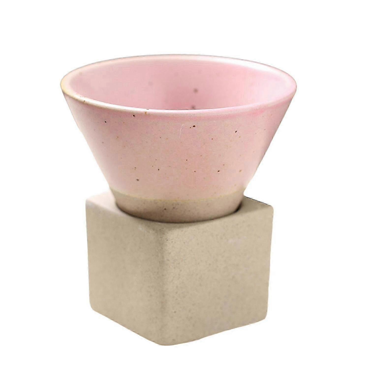 Japanese-Style Conical Ceramic Cup Set