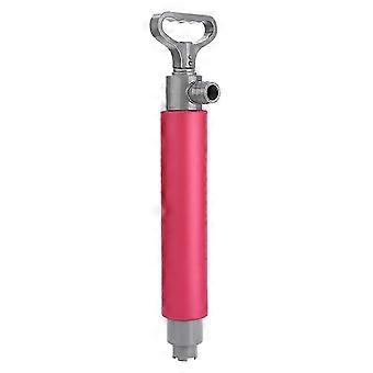 Pompa manuale galleggiante per kayak, rossa, 46 cm, volume di drenaggio 0,4 l, rivestimento antiscivolo in EVA, compatta e leggera.