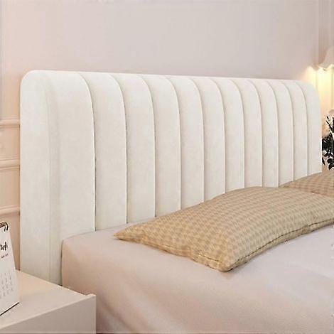 Stretchable Headboard Cover, Solid Color, 160cm, Beige
