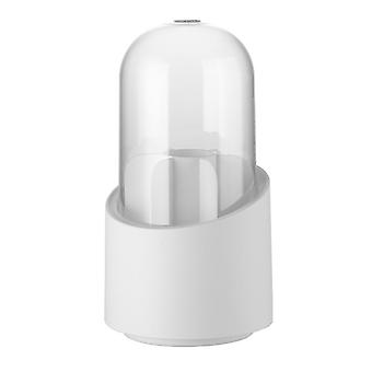 Support rotatif à 360° pour brosse, avec couvercle anti-poussière.