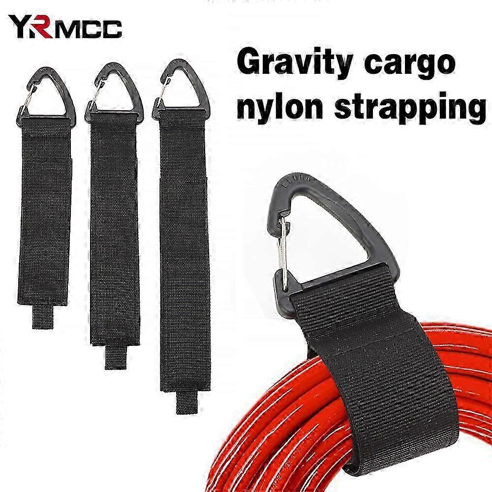 Reusable Triangle-Buckle Cable Management Straps