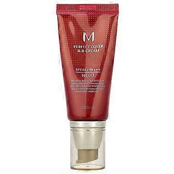 Missha, M Perfect Cover B.B Cream, SPF 42 PA+++, No. 13 Bright Beige, 1.69 fl oz (50 ml)