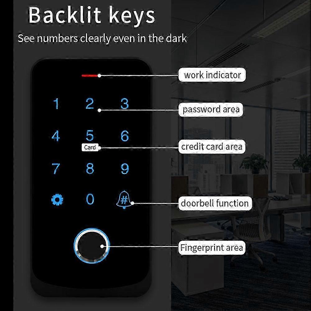 IP65 Outdoor Fingerprint Keypad