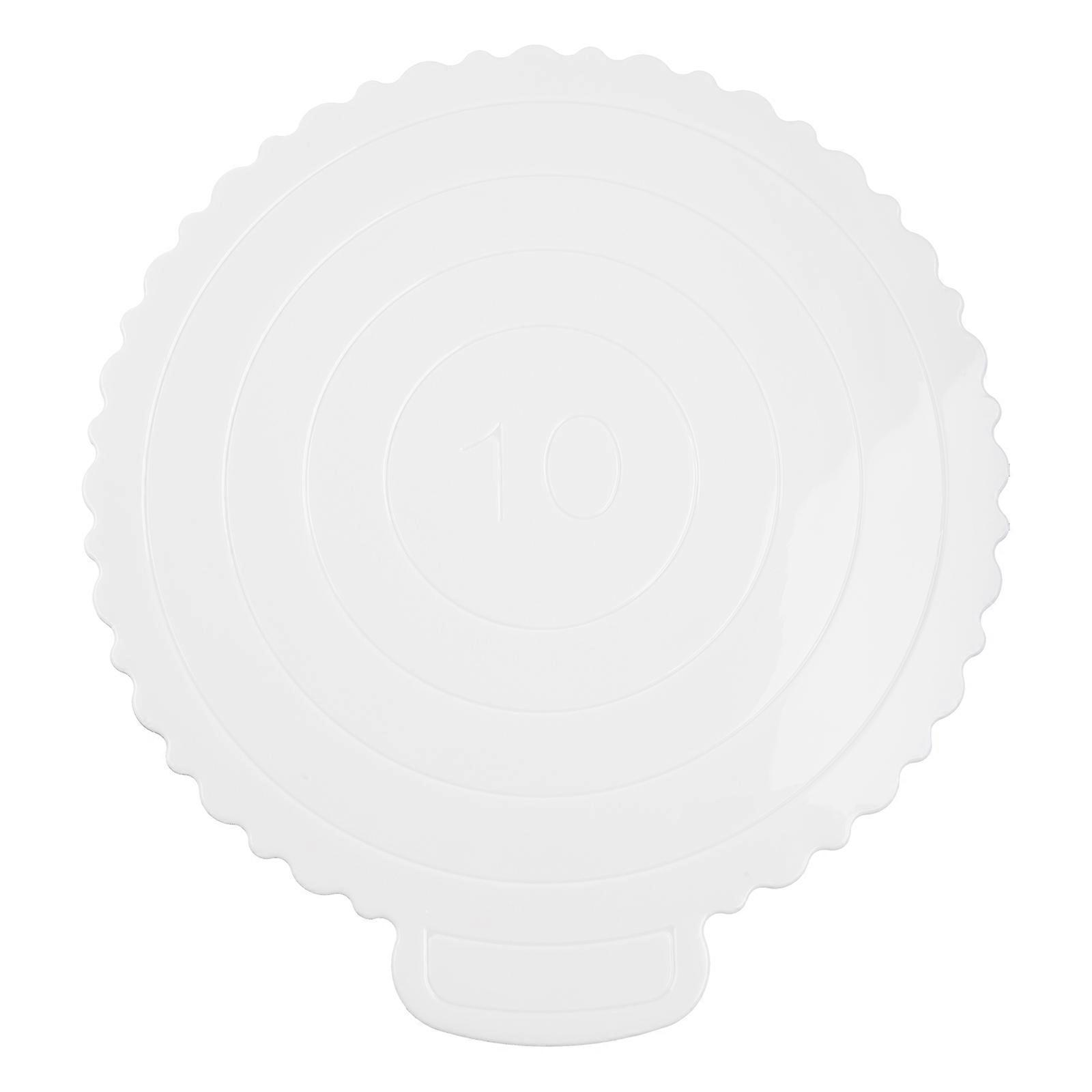 ABS Dessert Tray 4 Sizes Smooth Easy Clean