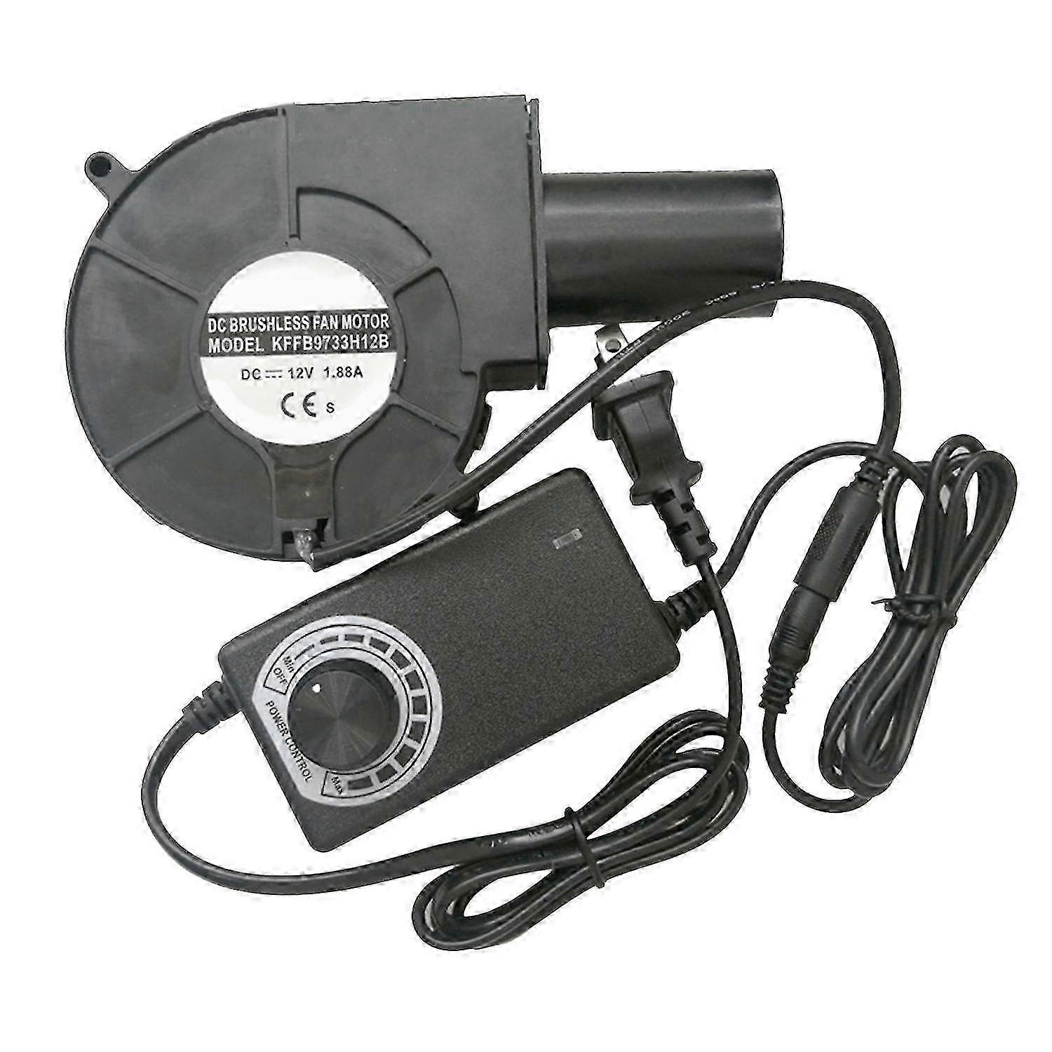 Transmitting Blower Air Duct Usb Dc 12v Durable Black Plastic Variable Speed Controller-office Compu