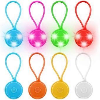 LED flashing light, 8 LED reflectors for children, child safety reflectors, school bag light, 3 lighting modes, waterproof, light_Y1