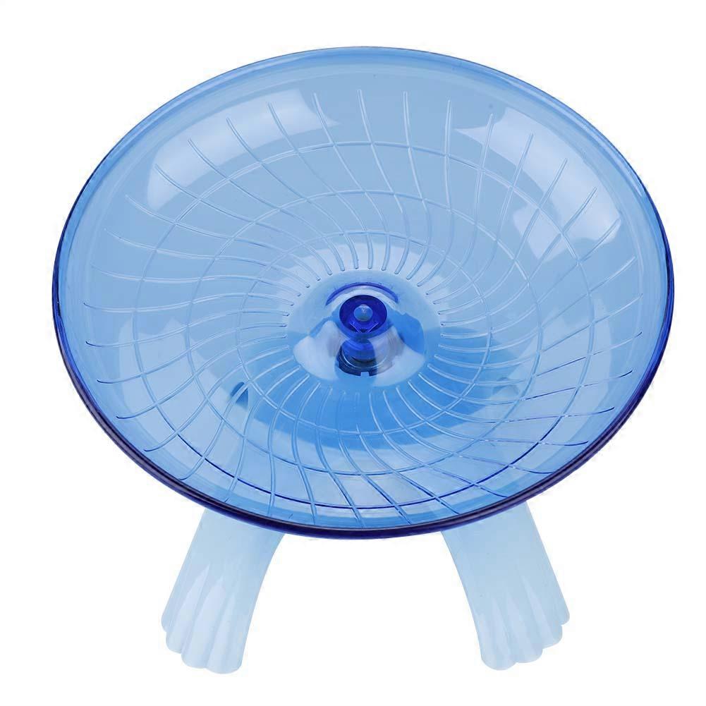 Plastic Wheel   Silent Exercise Roller for Mice Hamster Blue