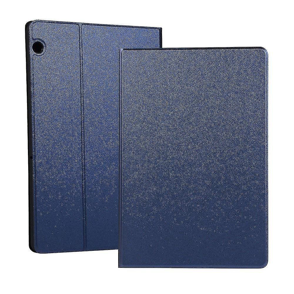 Dark Blue Pu Flip Case For Huawei Mediapad T5 10 With Multi-angle Stand