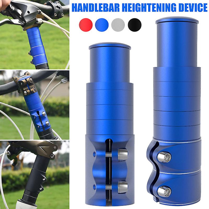 Bike Handlebar Fork Stem Riser Rise Up Extender Extension Heads Up Bicycle Adaptor Durable Mountain