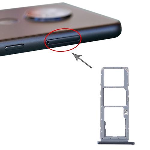 Sim Card Tray + Sim Card Tray + Micro Sd Card Tray For Nokia 7.2 / 6.2 Ta-1196 Ta-1198 Ta-1200 Ta-1187 Ta-1201