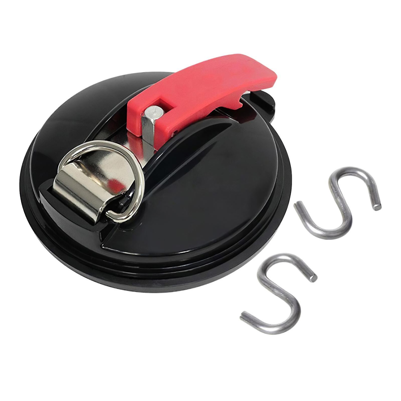 Suction Cup Anchor Securing Hooks Tie Down for Camping Tarp Car Side Awning