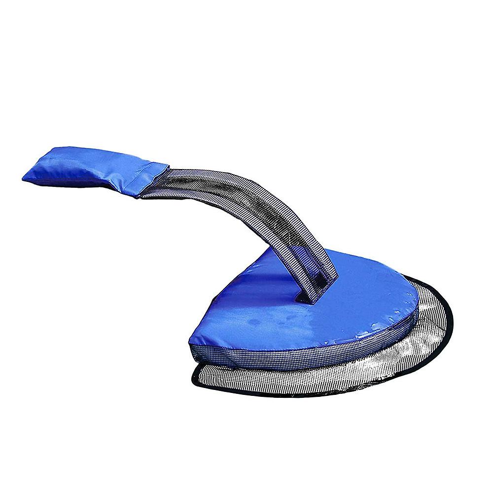 Set of 2 Floating Ramps for Swimming Pool Rescue, Swimming Pool Accessories, Blue，33*28*3cm