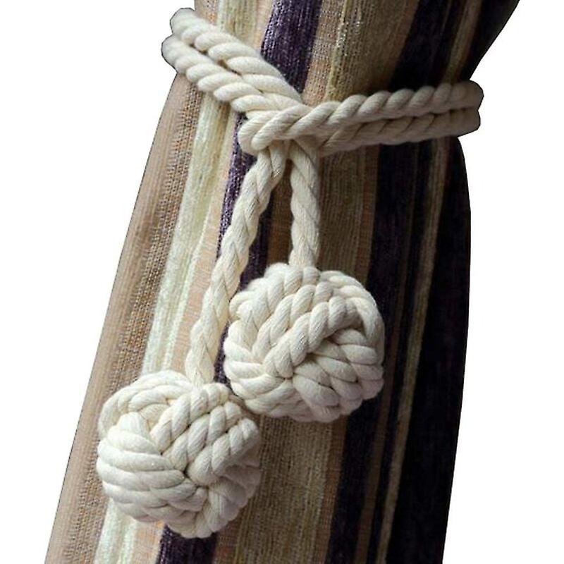 Curtain Tiebacks, Beige