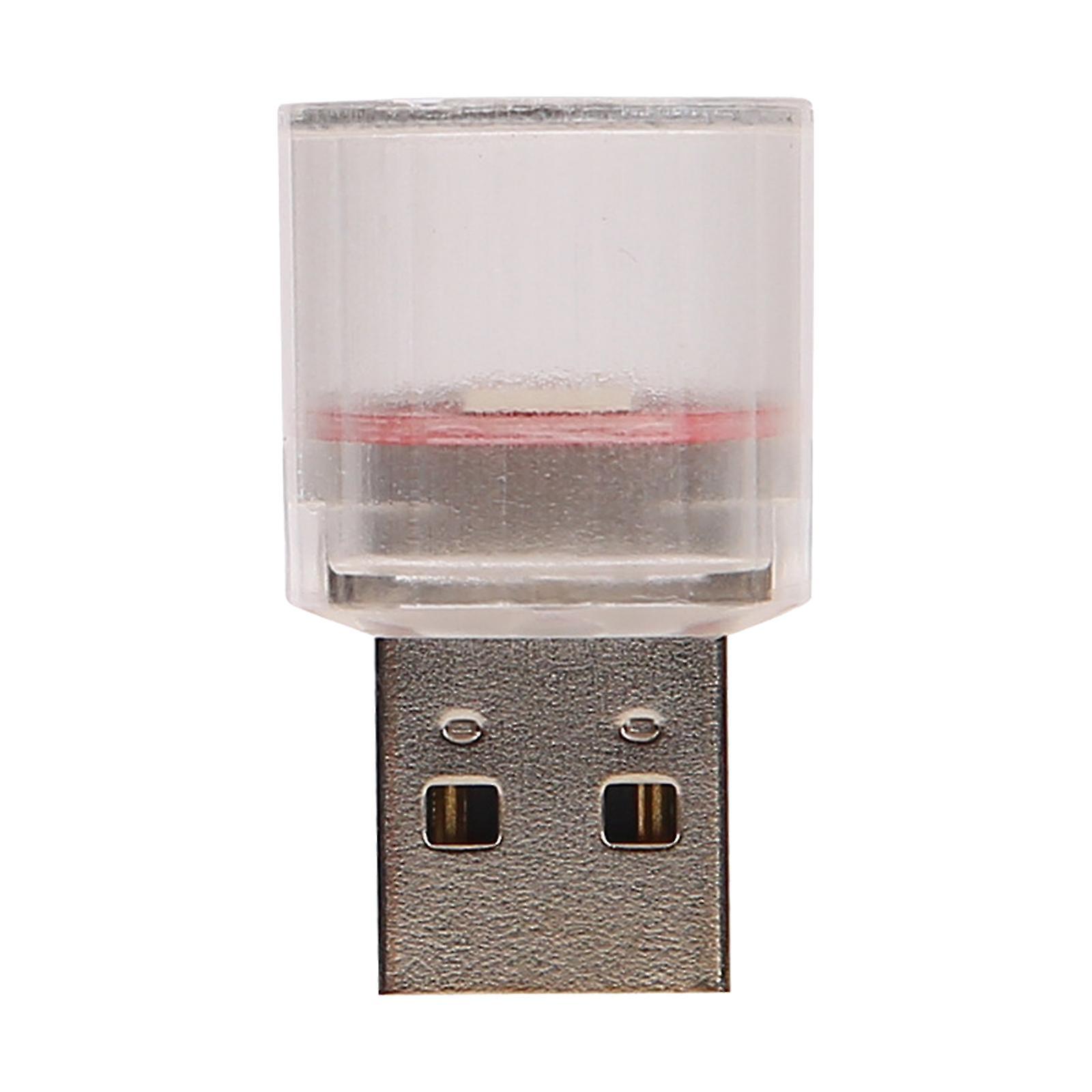 Portable Mini USB LED Light Atmosphere Lamp Night Light for Computers White