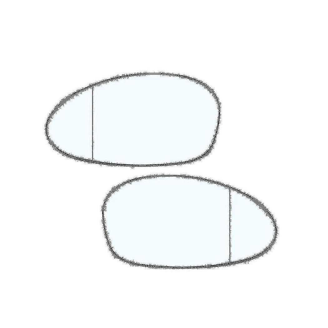 2pcs Car Side Rearview Mirror Heated Anti-fog Defrosting Glass For E92 E91 E93 E90 E87 E88 E82 E81