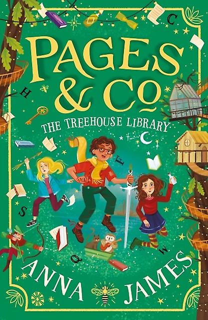 Pages Co. The Treehouse Library by Anna James Paperback Book