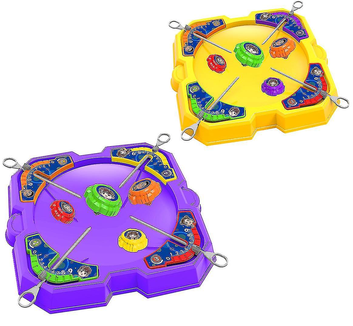 Children's Spinning Top Toy Pull Out The Top Disc Multiplayer Competitive Suit