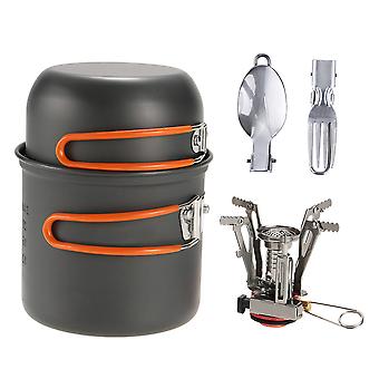 Outdoor Camping Cookware With Mini Camping Piezoelectric