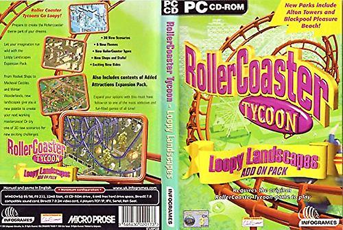Roller Coaster Tycoon - Loopy Landscapes Add-On Pack (PC) - New & Sealed