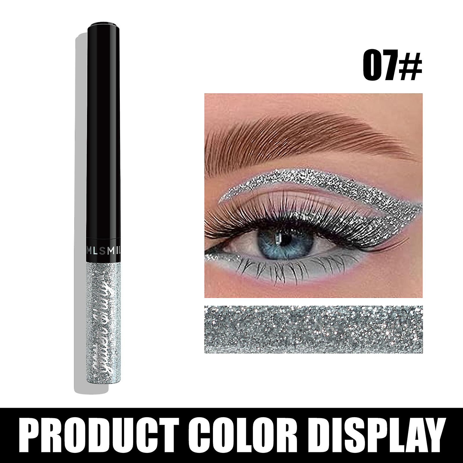 Pearlescent Eyeliner Liquid Eyeshadow Stick Silkworm Pen Sequin Explosive Eyeliner Liquid Pen Stage Performance Makeup