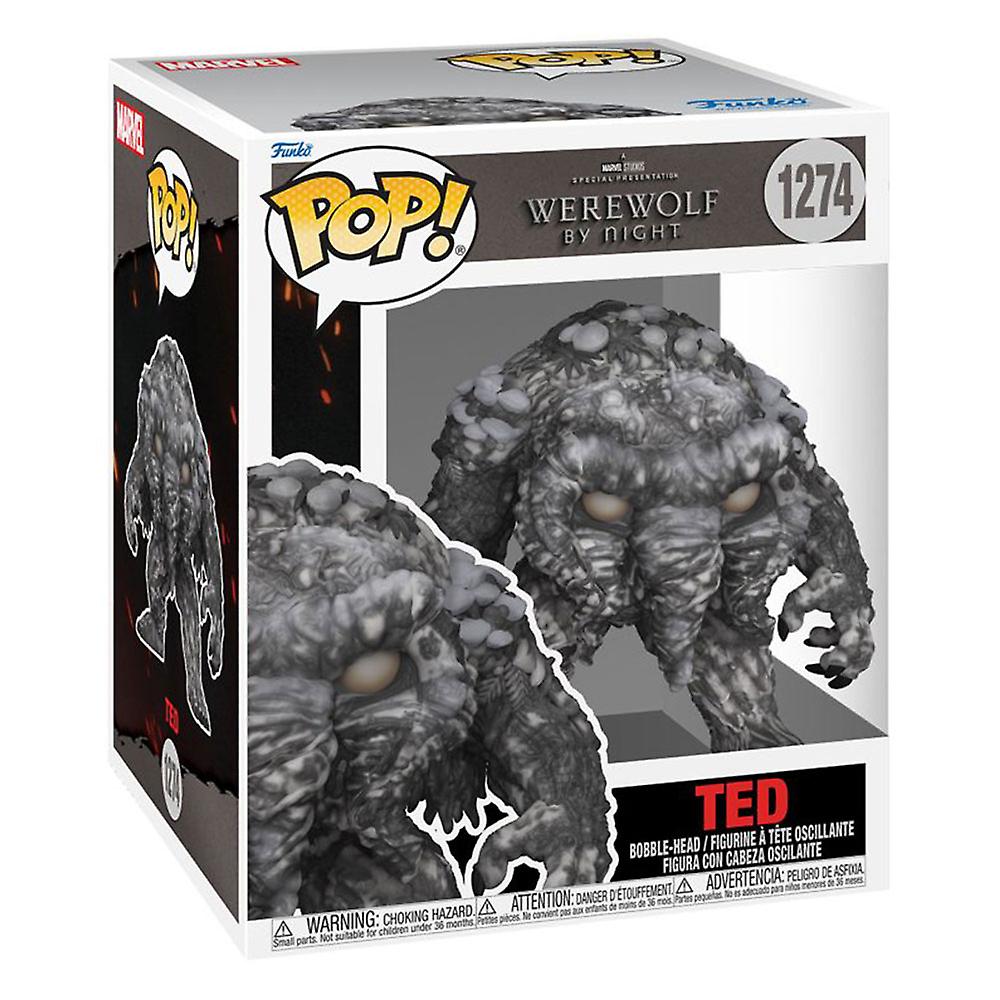 Funko Pop Marvel Warewolf By Night Man Thing 6 英寸乙烯基人偶年龄 3+