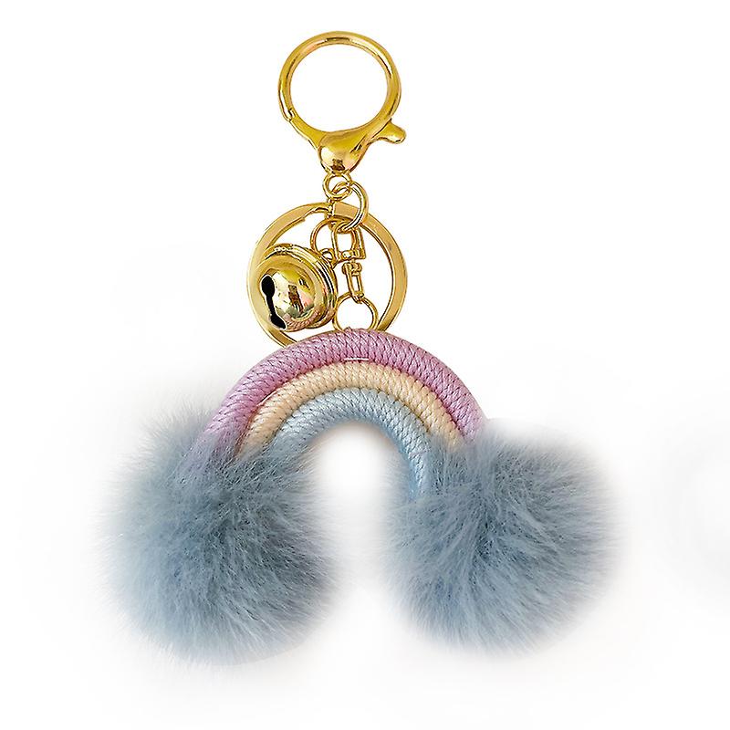 Rainbow Keychains Tassel Keychains For Women Men