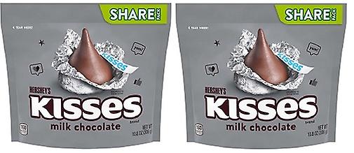 Hershey's Kisses Milk Chocolate Candy 2 Pack