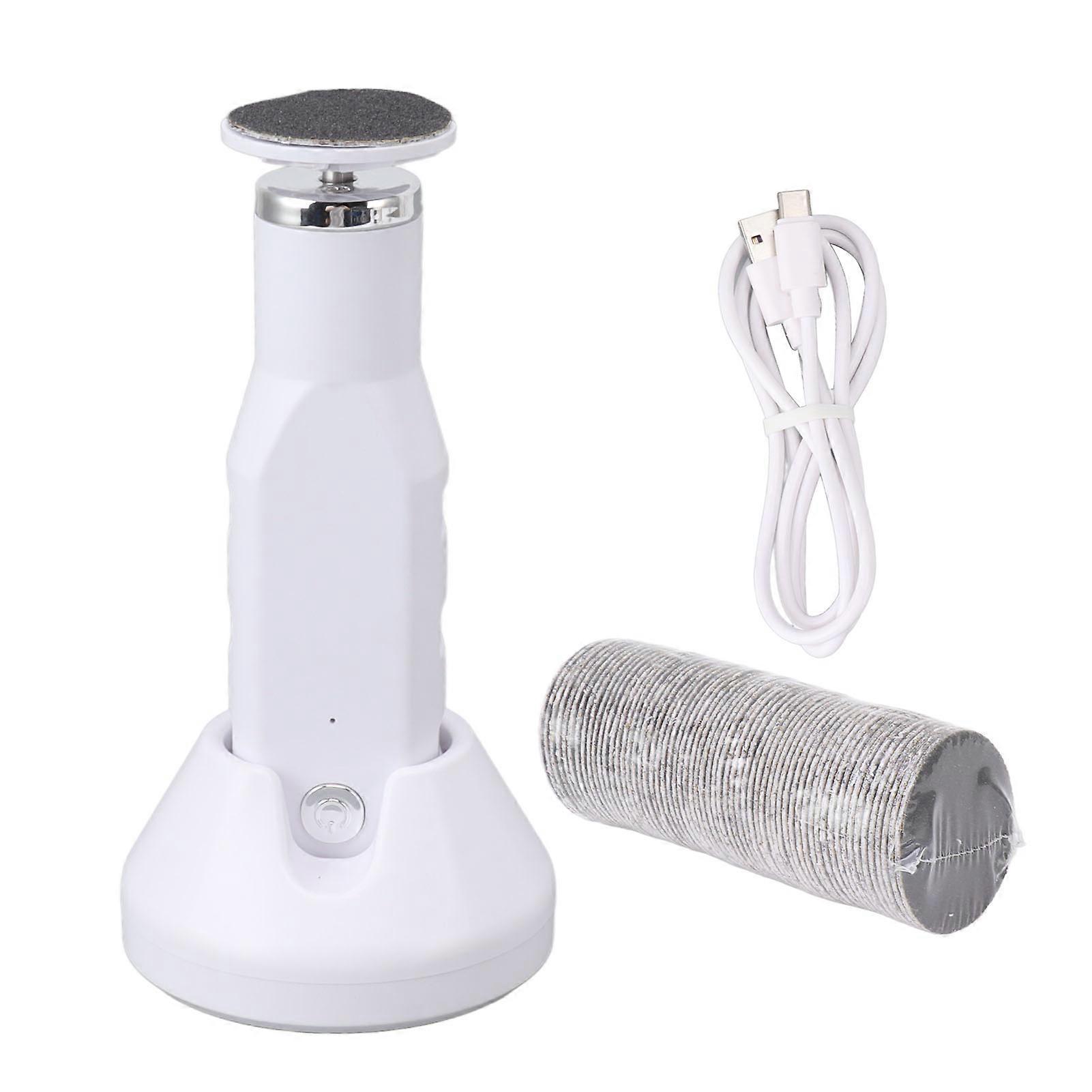 Electric Callus Remover Removable Washable Adjustable USB Interface Electric Foot Callus Remover