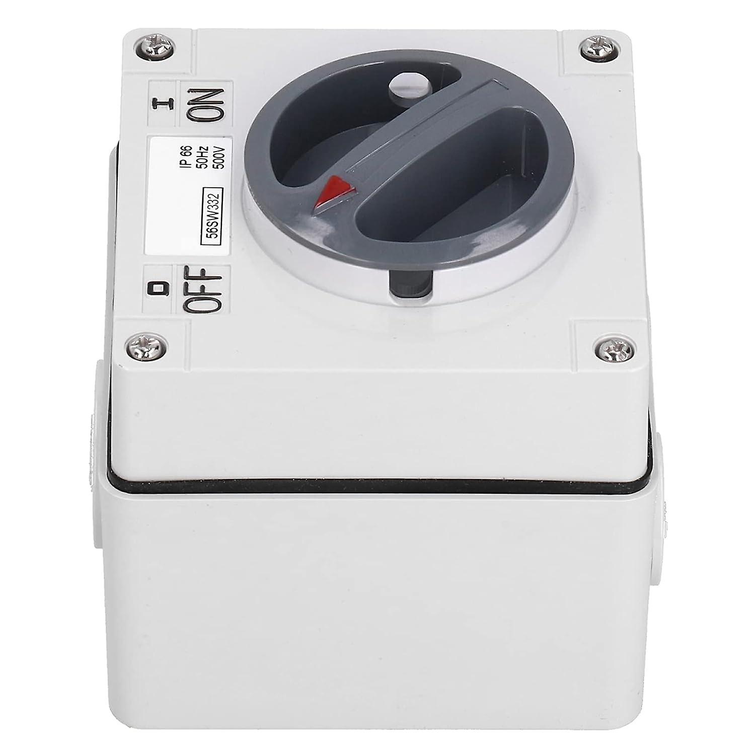 Isolation Switch Outdoor Switch Industrial Control Components with Buttons Indicators Stable, Safe a