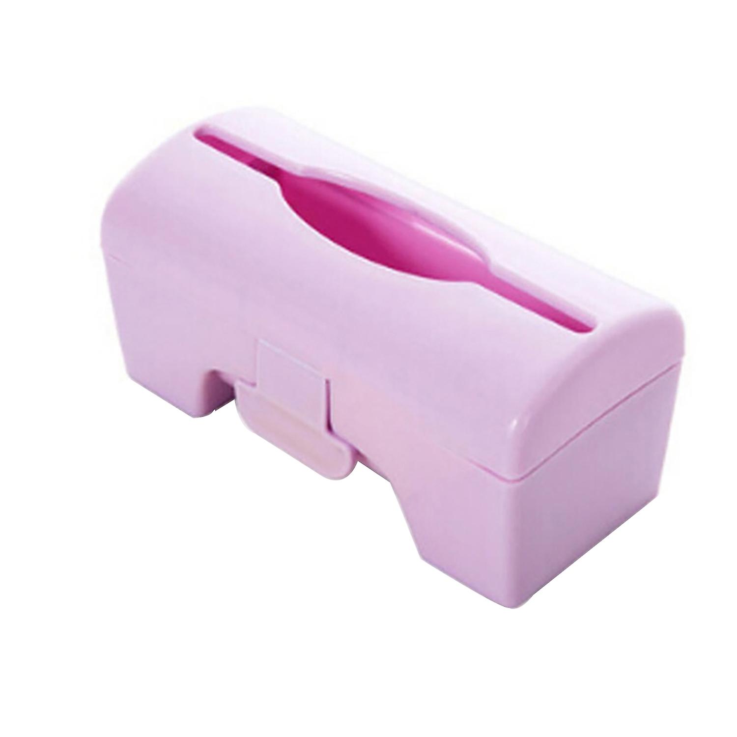 Tissue Box Rectangle Creative PP Rolling Tissue Holder for Bathroom