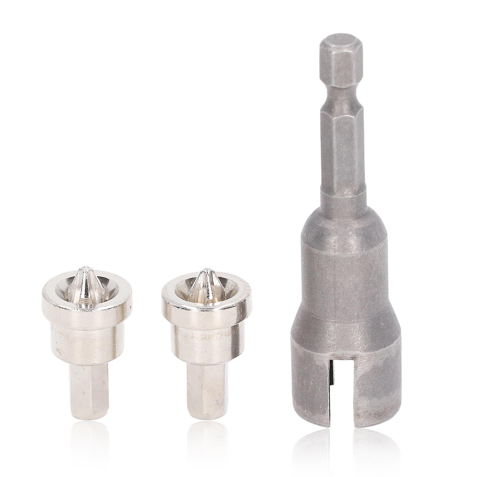 Open Socket Positioning Bit Set PH2 for Drywall Plasterboard Screw Attachment Industrial Tools