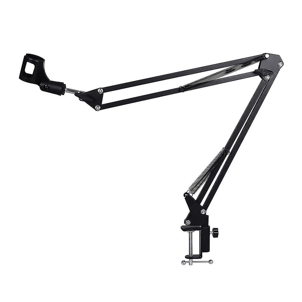 Microphone Bracket Scissor Arm Stand Clip Holder Tripod Live Cantilever Bracket