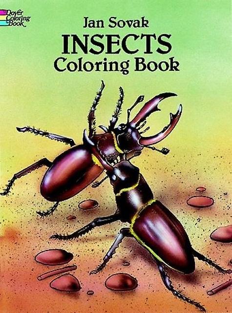 Insects Coloring Book by Jan Sovak Paperback