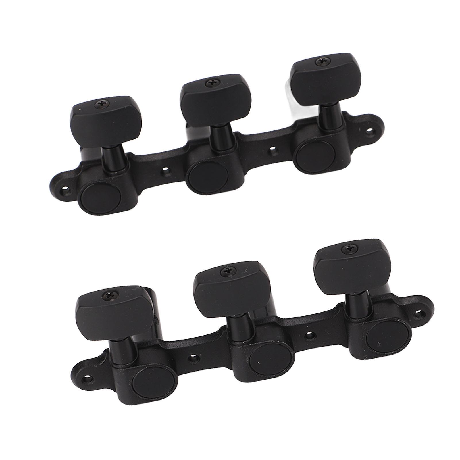 2 stk klassisk gitar tuner pegs maskinhoder forseglet lukket trippel for akustiske gitarer 