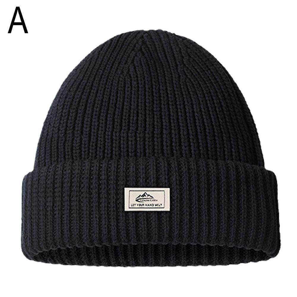 2 IN 1 MAN WINTER Cotton Knitted Balaclava Hat Windproof and Cold-Resistant