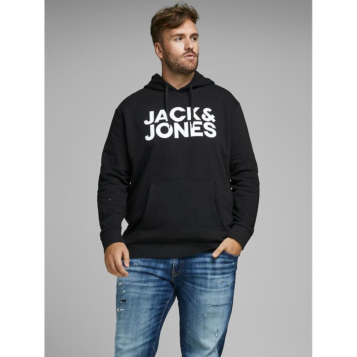 Liam Regular Fit Long Sleeve Hoodie Black