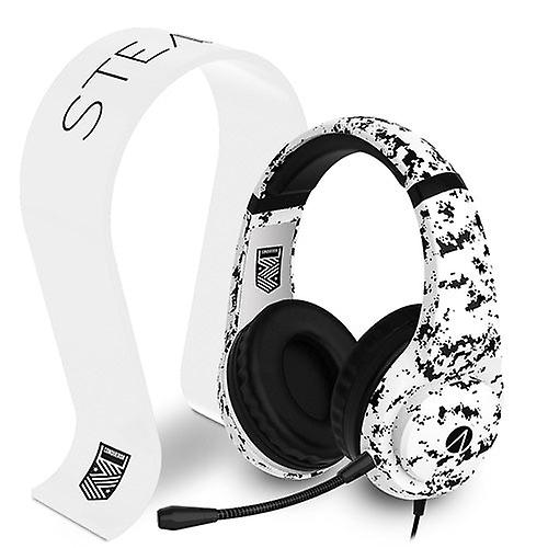 Stealth Xp-conqueror Gaming Headset With Stand (arctic Edition)