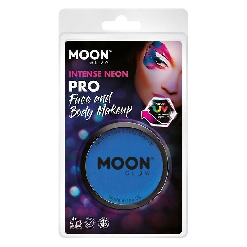 Moon Glow Pro Intense Neon Uv Cake Pot Blue