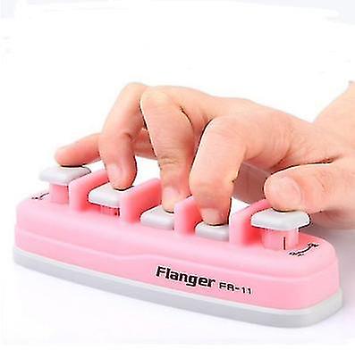 Hand Exercisers Piano Training Finger Force Exerciser Hand Pink
