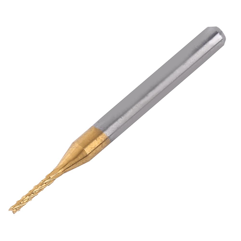 Cemented Carbide End Mill Engraving Bit CNC Rotary Burr Cutting Tool (1.2mm)